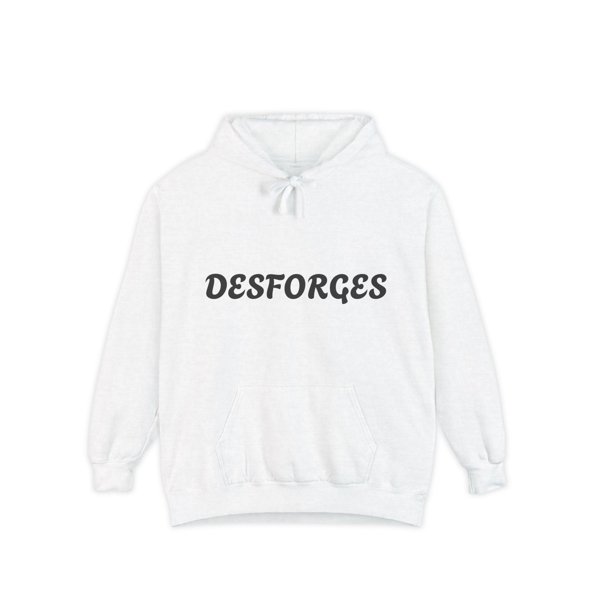 Desforges Hoodie - Minimal Script Logo Pullover