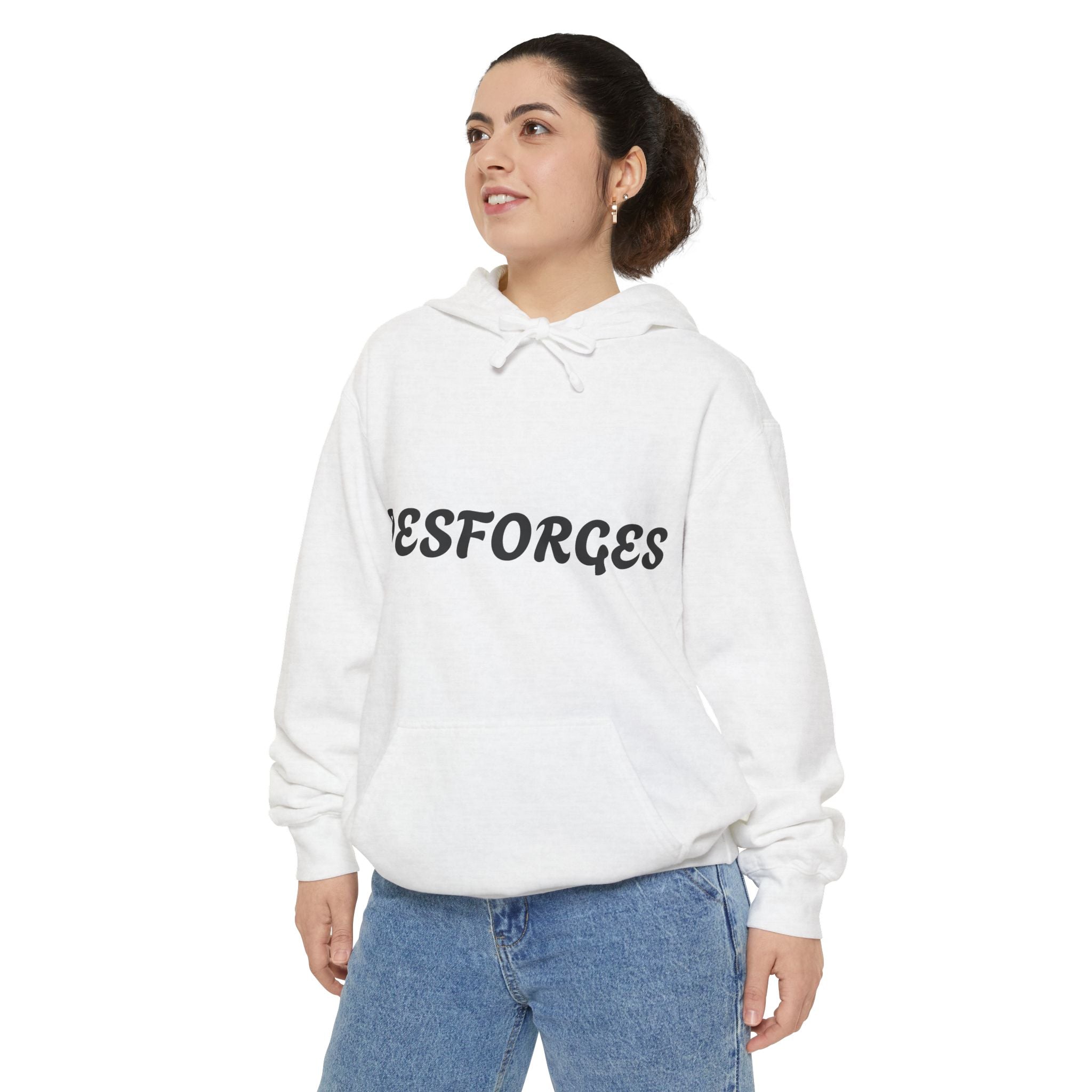 Desforges Hoodie - Minimal Script Logo Pullover